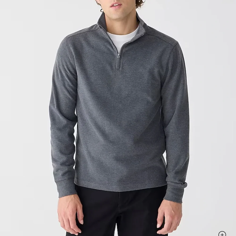J. Crew Seaboard Soft Knit Half Zip Pullover